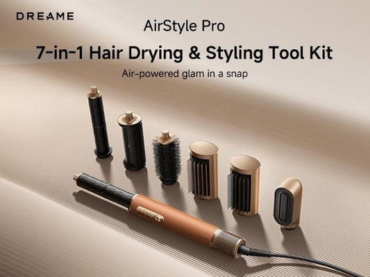 7-in-1 Ionic Air Styling Dryer Brush – Fast Dry, Curl & Volumize