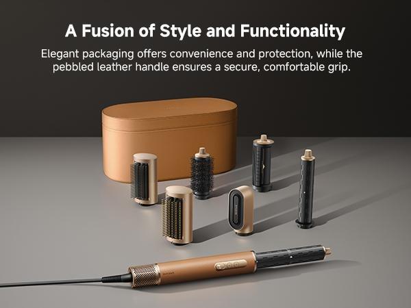 7-in-1 Ionic Air Styling Dryer Brush – Fast Dry, Curl & Volumize